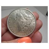 1890 Morgan UNCirculated Silver Dollar Coin