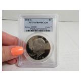 1978-s Eisenhower Graded $1 Coin Silver?