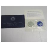 1971 40%silver Eisenhower UNC Silver Dollar Coin