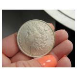 1882cc Morgan UNCirculated Silver Dollar Coin