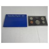 1971 US Coin Mint Proof Collector