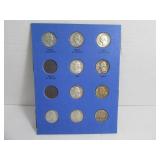 Lot (10) Silver Washington Quarters pre64