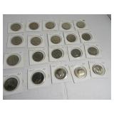 Lot (20) 1976 BiCentennial Half Dollars AUish Slvd