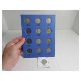 Lot (10) Silver 1950