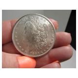 1880s Morgan UNCirculated Silver Dollar Coin
