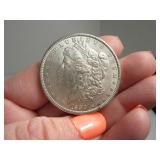 1890 Morgan UNCirculated Silver Dollar Coin