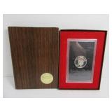 1972 Eisenhower Proof $1 Coin w/ Case