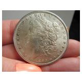 1890 Morgan UNCirculated Silver Dollar Coin