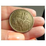 1925 Silver STONE MTN Half Dollar Coin