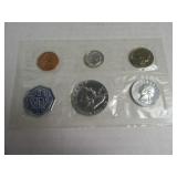 1962 US Coin MINT Silver Proof Coin Collectors SET