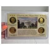4pc Presidential $1 Coin MINT Set cased