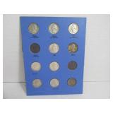 Lot (10) Silver Washington Quarters organized