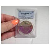 1971s Graded Silver Eisenhower Dollar Coin