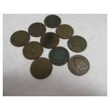 Lot (10) early 1800