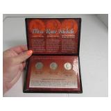 3pc Rare Nickels Collectors SET in sleeve