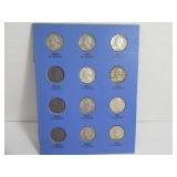 Lot (9) Silver Washington Quarters organzied