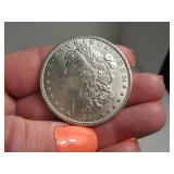 1885 Morgan UNCirculated Silver Dollar Coin