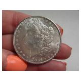 1886 Morgan UNCirculated SIlver Dollar Coin