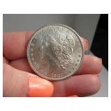 1882cc Morgan UNCirculated Silver Dollar Coin