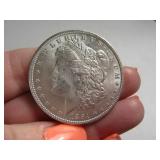 1891 Morgan UNCirculated Silver Dollar Coin
