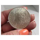 1890 Morgan UNCirulated Silver Dollar Coin