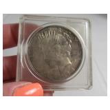 1924 PEACE Silver Dollar Coin cased