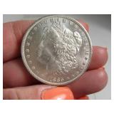 1885o Morgan UNCirculated Silver Dollar Coin