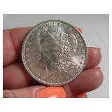 1887 Morgan Silver Dollar Coin
