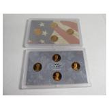 Lot (2pcs) 2009 US MINT Proof 4pc Penny Coin Sets