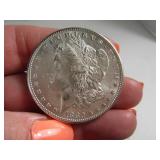 1880s Morgan UNCirculated Silver Dollar Coin