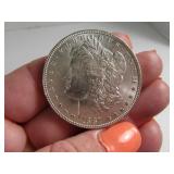 1887 Morgan UNCirculated Silver Dollar Coin