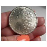 1890 Morgan UNCirculated Silver Dollar Coin