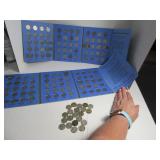 2booklets Jefferson Nickels Coin Collection