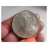1889 Morgan UNCirculated Silver Dollar Coin