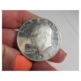 1972 Proof Eisenhower $1 Coin silver?