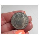 1912 US Half Dollar Coin well circulated