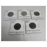 Lot (5) PlatinumLayered MINT Quarters