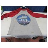 1982 JOURNEY Midsleeve Concert T-Shirt "M"