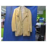 Vtg SKULLY L.A. Mens sz40 Leather Button Up Jacket