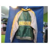 MIRAGE 80s era PACKERS "L" Slick Coat NEAT