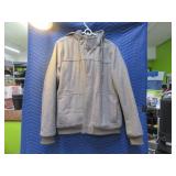 GAP Wool Grey L Hooded Jacket Coat EXC