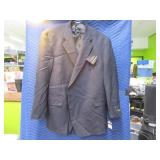 New Casual MaleXL 56R Blue Dress Coat $175