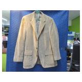 Corduroy BROOKS BROS Green L Dress Mens Jacket