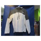 THE NORTH FACE MensLG Fleece Pullover Jacket Grey