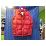 ABERCROMIE&FITCH NY WomensM Red Sleeveless Coat