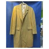 Cashere/Merino Wool GANO DOWNS Trenchcoat Vtg