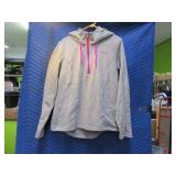 FILA WomensL Grey Pullover Hoodie lw Jacket