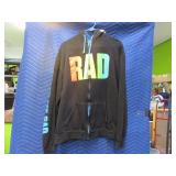 COLOR ME BAD Vtg XXL Black Hoodie Sweatshirt