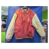 Vtg SF 49ers PRO PLAYERS XXL Suedelook Coat