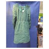 New J CREW womens0 Green Summer Dress $168tag